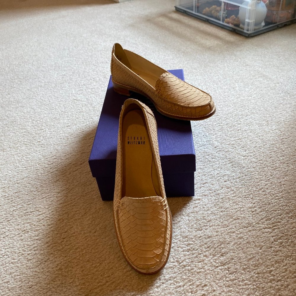 Stuart Weitzman slip on shoes
